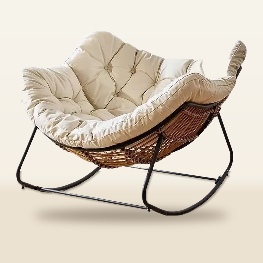 The Verse Rattan Rocking Chair