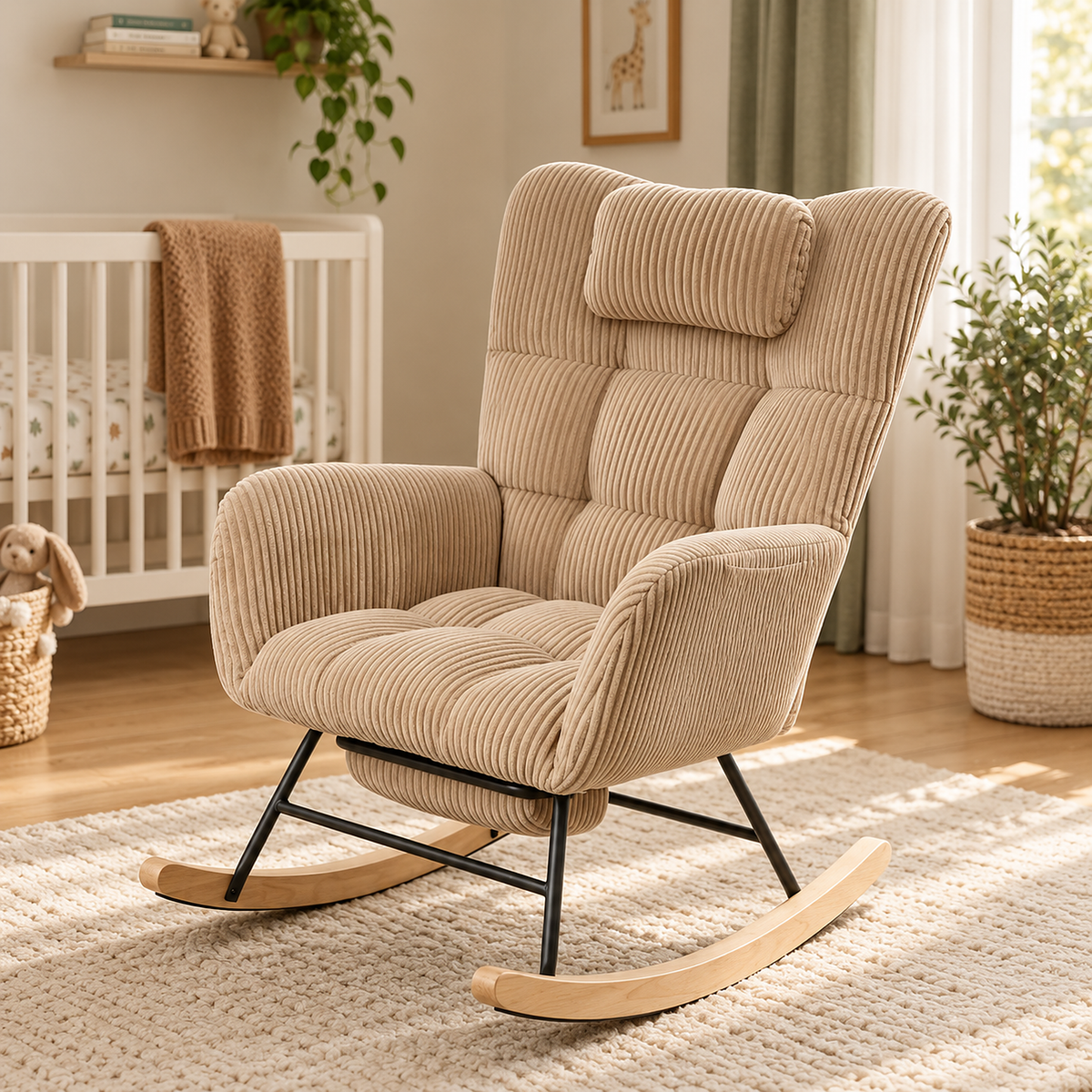 The Bookmark Nursing Rocking Chair