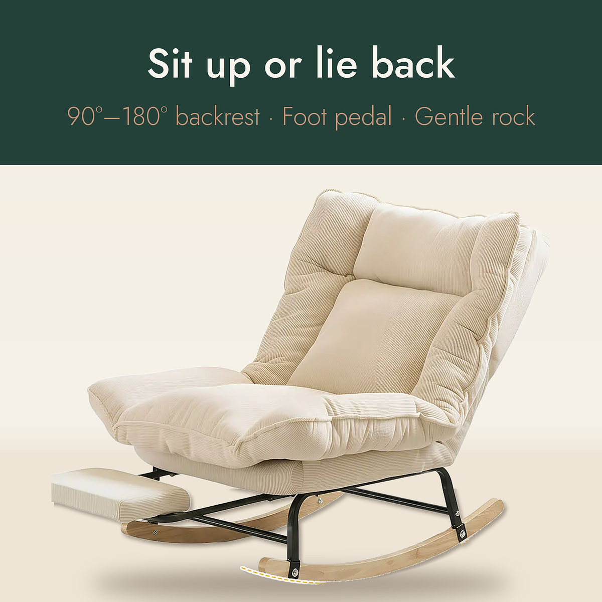 The Interlude Reclining Rocking Chair
