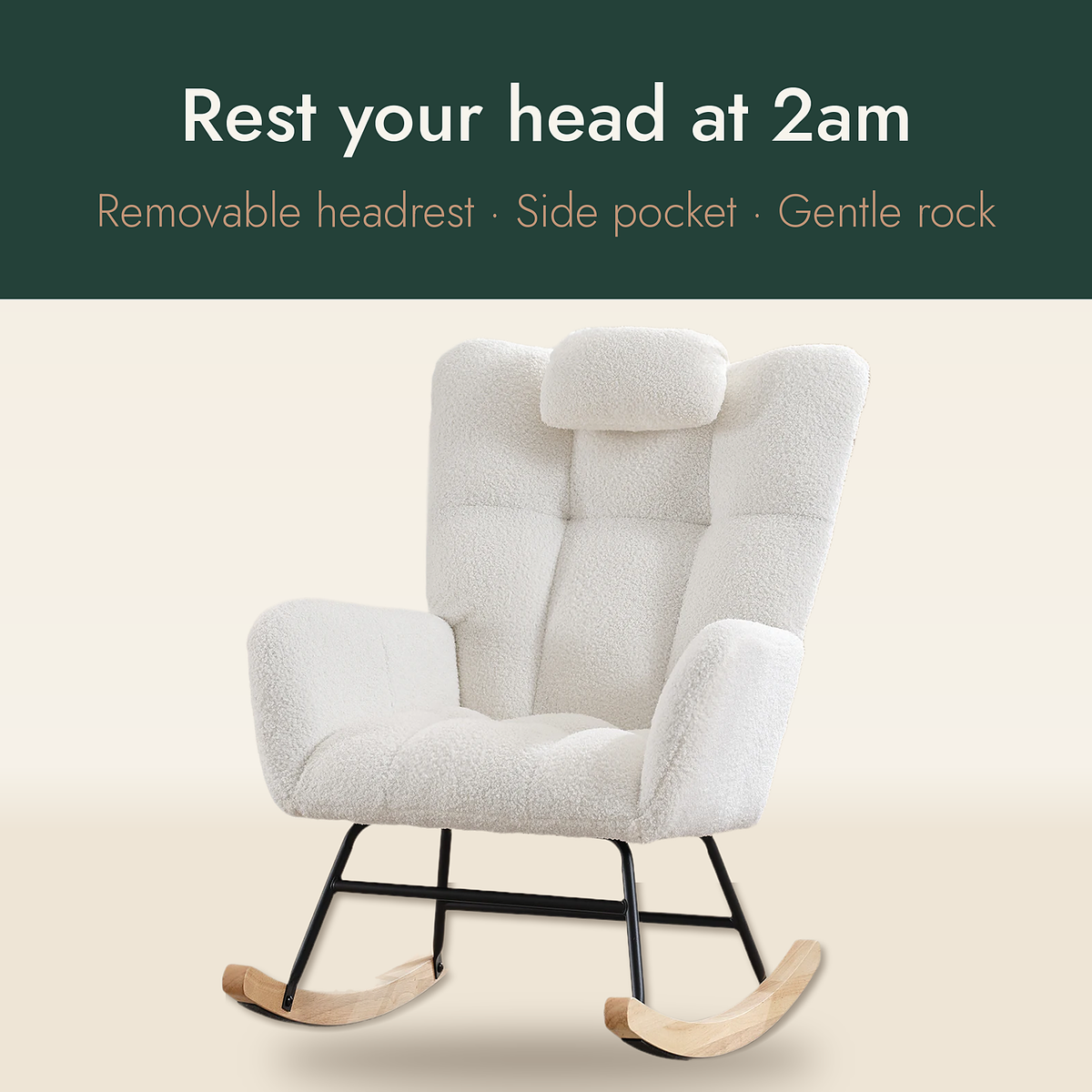 The Margin Nursing Rocking Chair