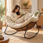 The Verse Rattan Rocking Chair