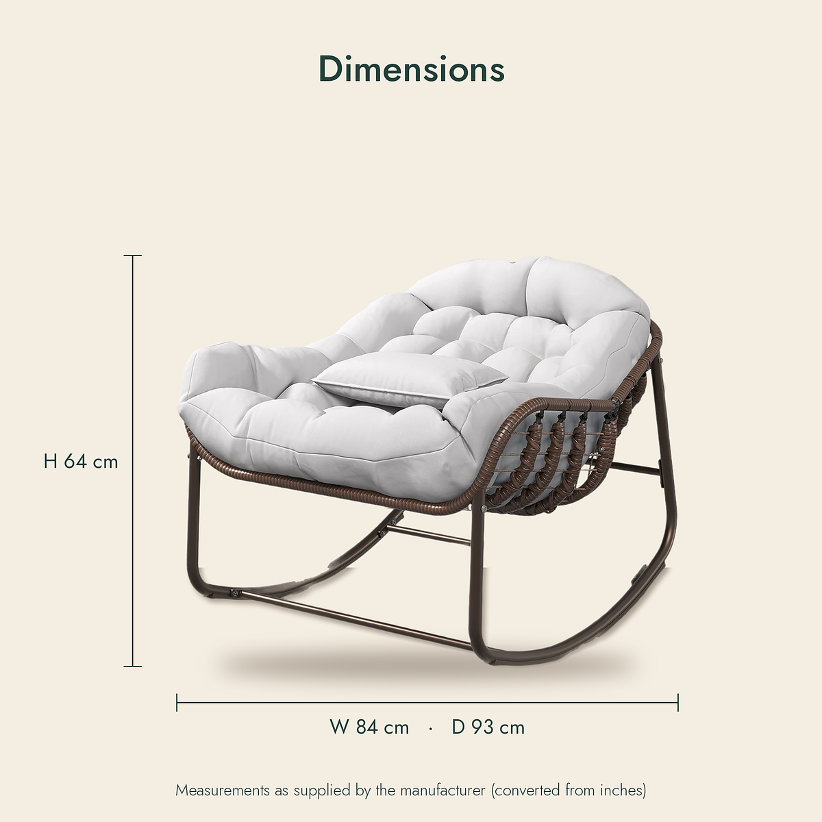 The Folio Rattan Rocking Chair