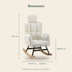 The Prologue Nursing Rocking Chair