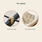 The Verse Rattan Rocking Chair