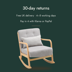 The Hardback Upholstered Rocking Chair