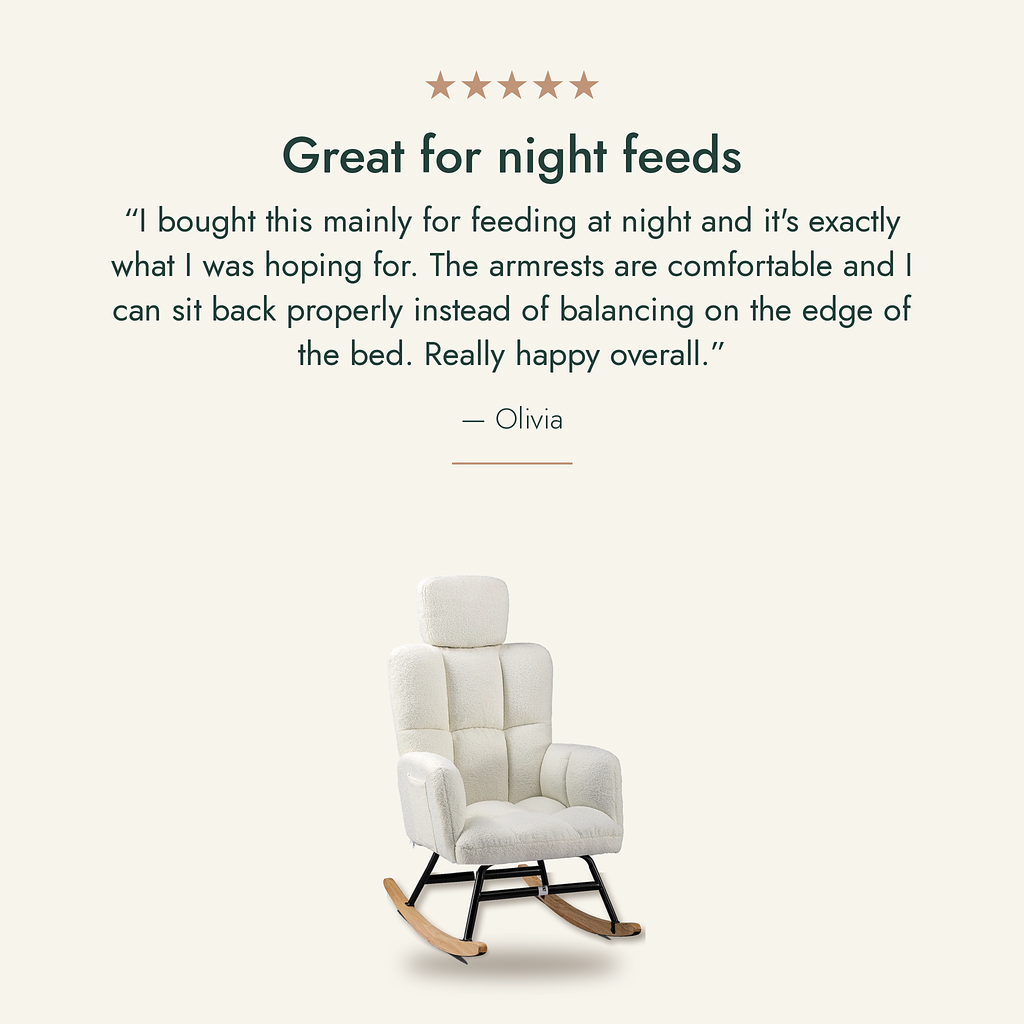 The Prologue Nursing Rocking Chair