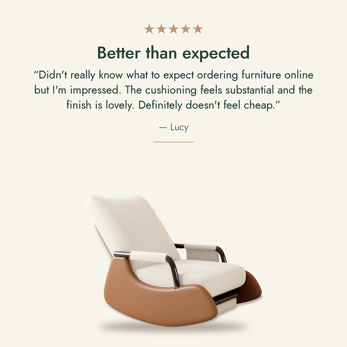 The Sequel Reclining Rocking Chair