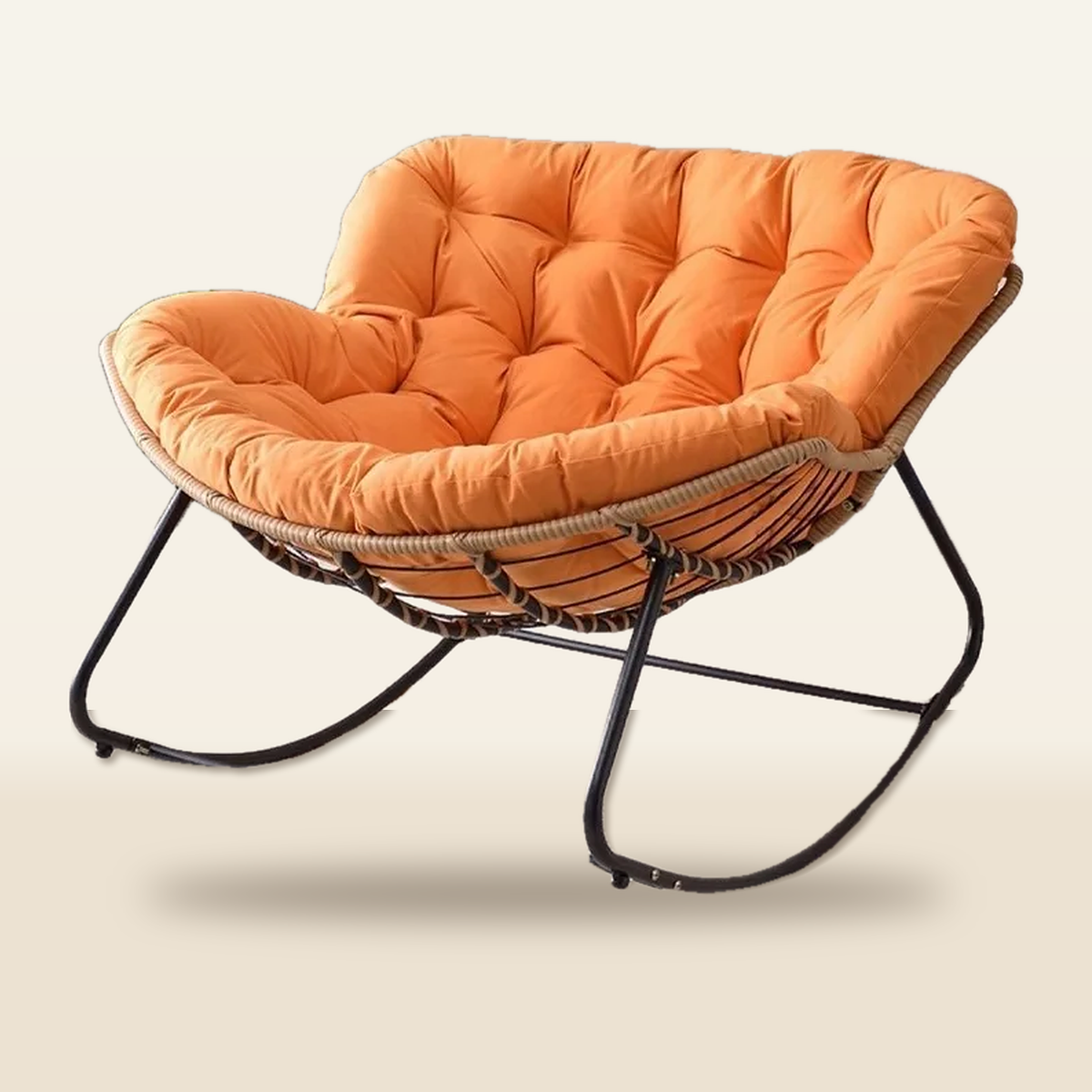 The Verse Rattan Rocking Chair