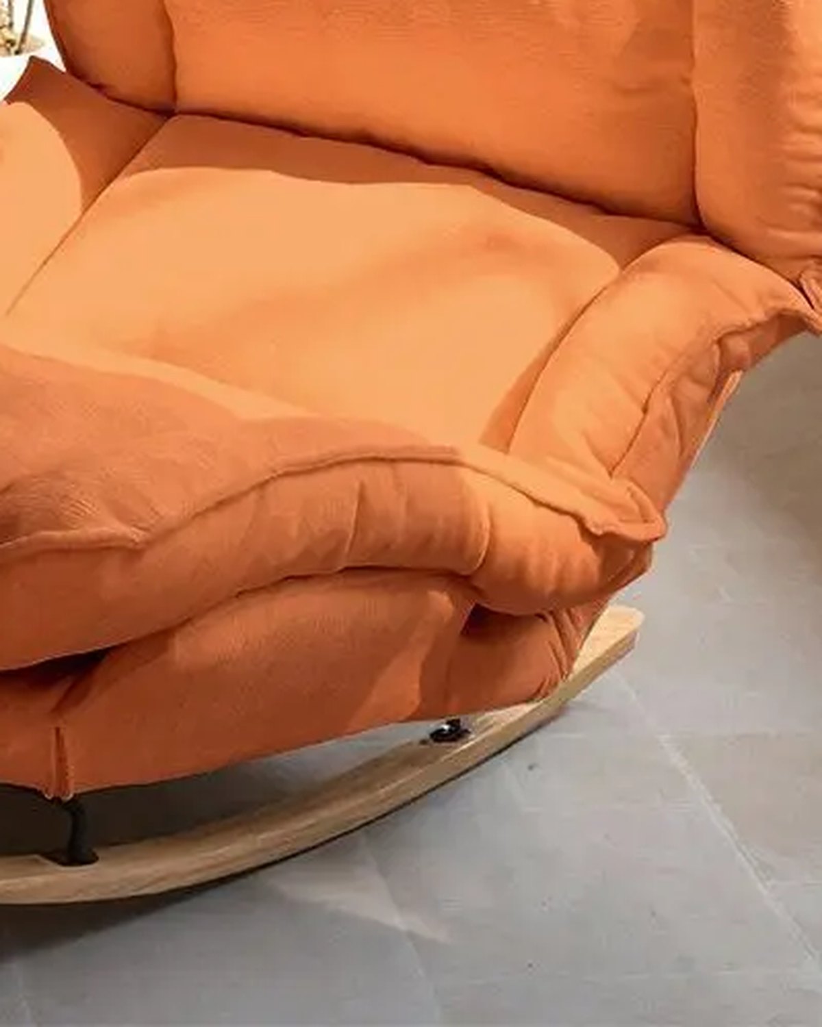 Close-up of the rockers of The Anthology Relax Rocking Chair
