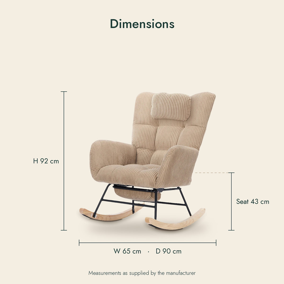 The Bookmark Nursing Rocking Chair – image 5