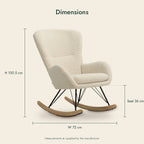 The Fable Nursing Rocking Chair – image 5