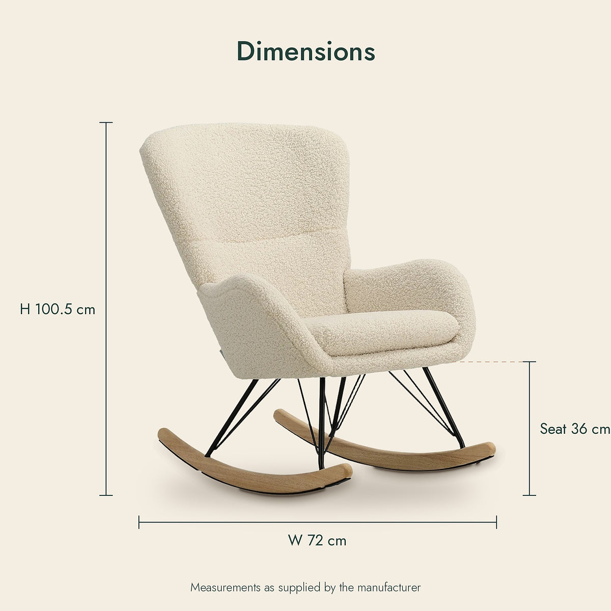 The Fable Nursing Rocking Chair – image 5