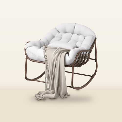 The Folio Rattan Rocking Chair – image 1