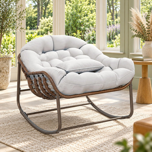 The Folio Rattan Rocking Chair – image 2
