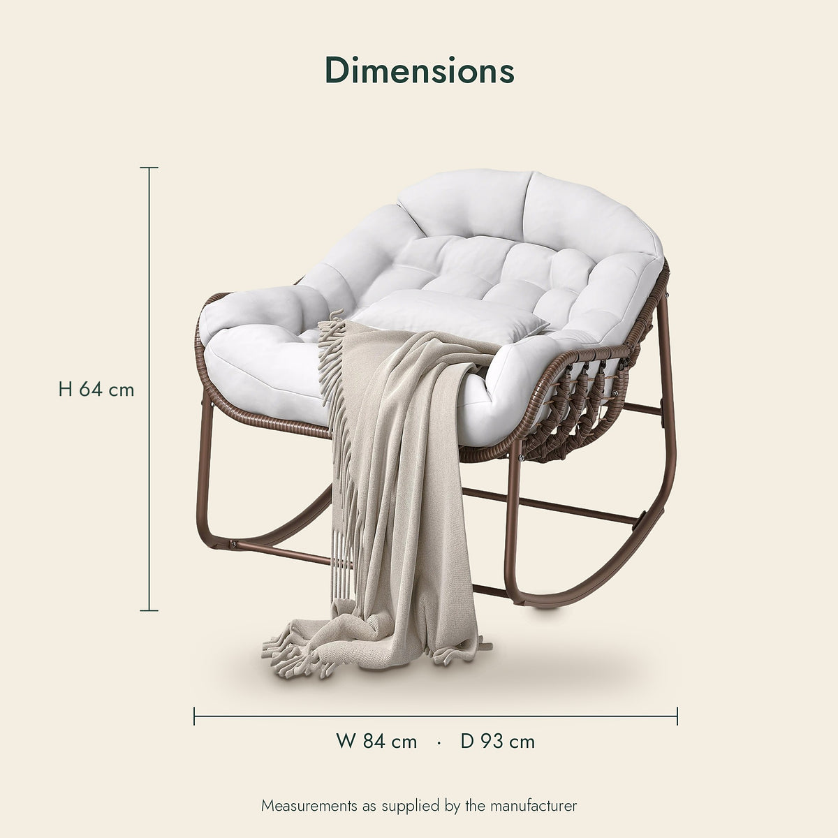 The Folio Rattan Rocking Chair – image 5