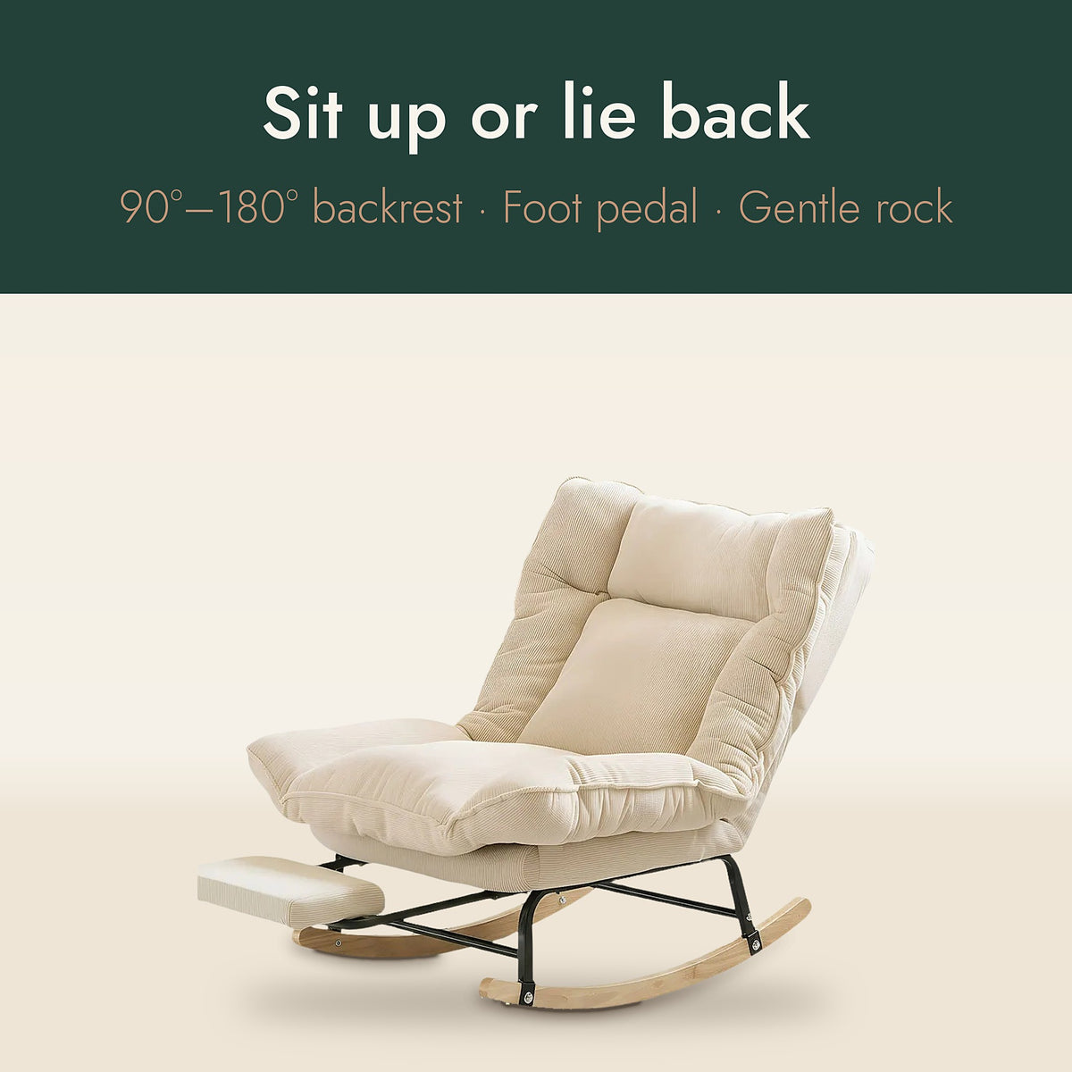 The Interlude Reclining Rocking Chair – image 3