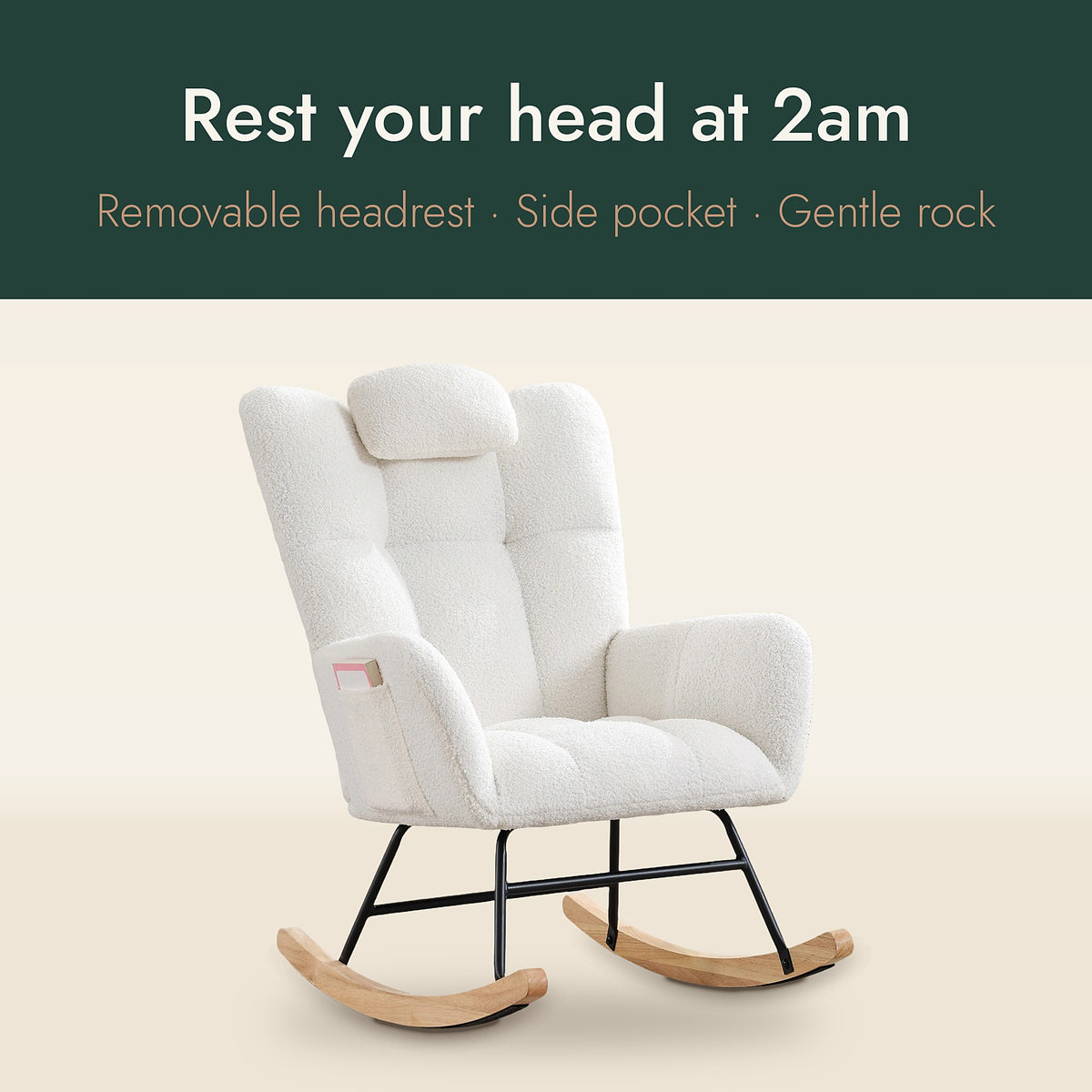 The Margin Nursing Rocking Chair – image 3