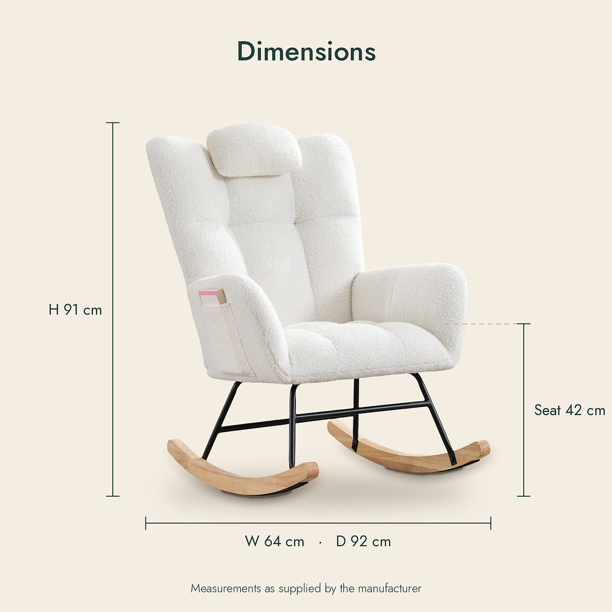 The Margin Nursing Rocking Chair – image 5