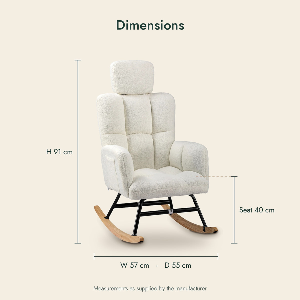 The Prologue Nursing Rocking Chair – image 5
