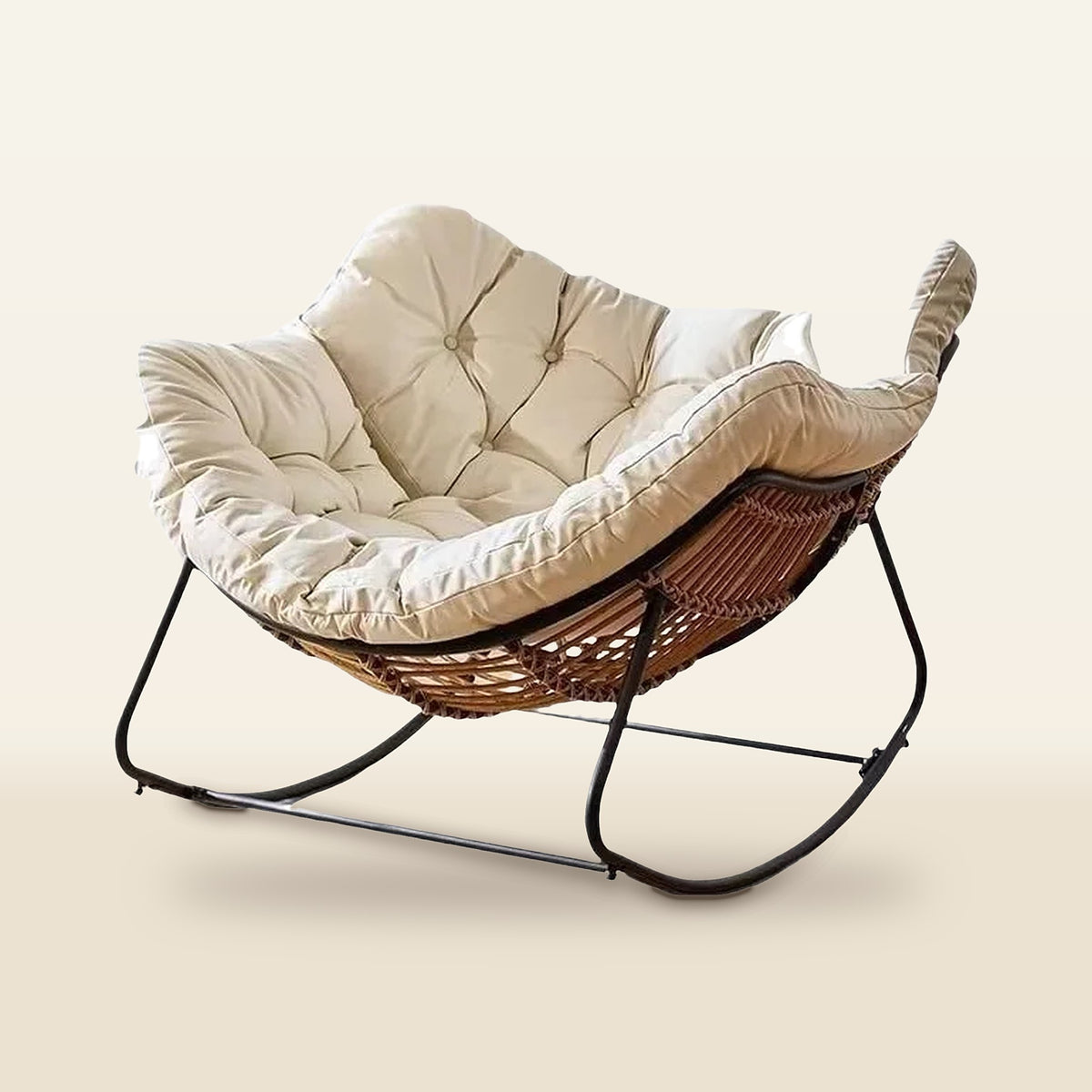 The Verse Rattan Rocking Chair – image 1
