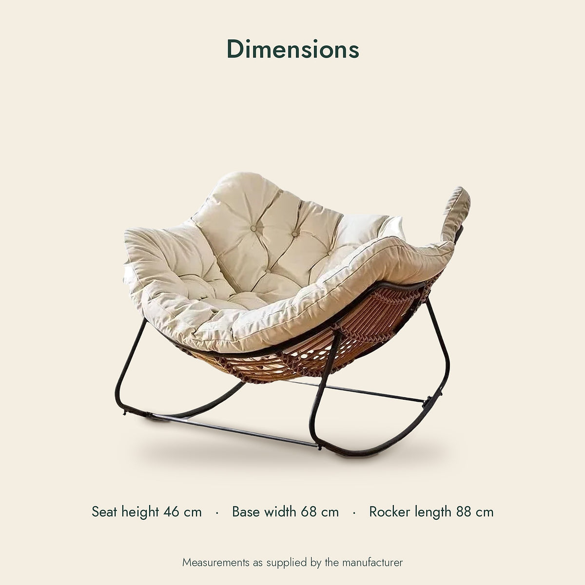 The Verse Rattan Rocking Chair – image 5