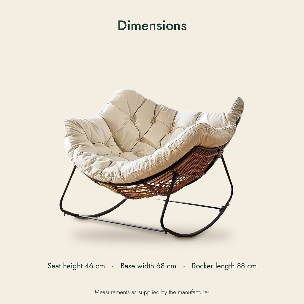 The Verse Rattan Rocking Chair – image 5