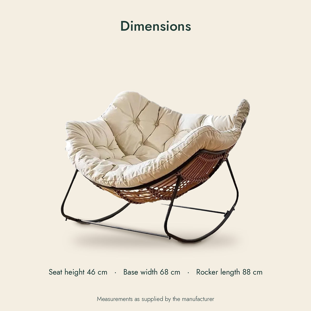 The Verse Rattan Rocking Chair – image 5